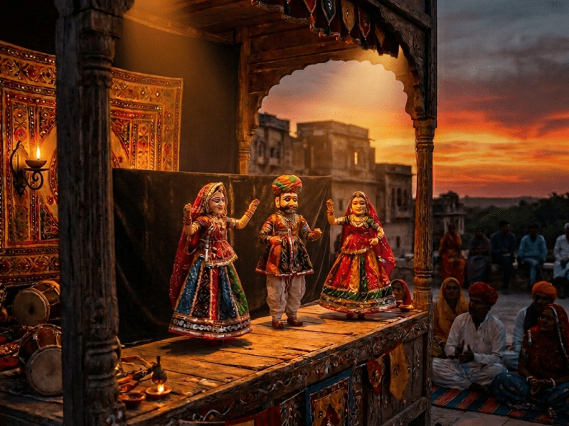 Podcast Episode: Art Form: Kathputli (Rajasthani String&nbsp;Puppets)